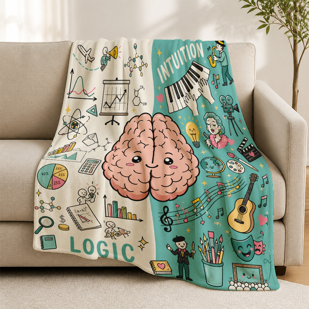 Science Nursery - Funky Brain Logic Intution Science Art