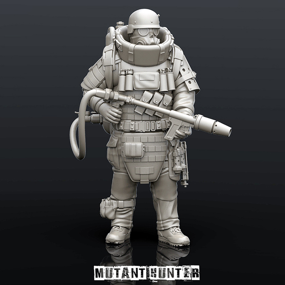 Science Hunter - Resin Model figure, GK, 1/24 Mutant