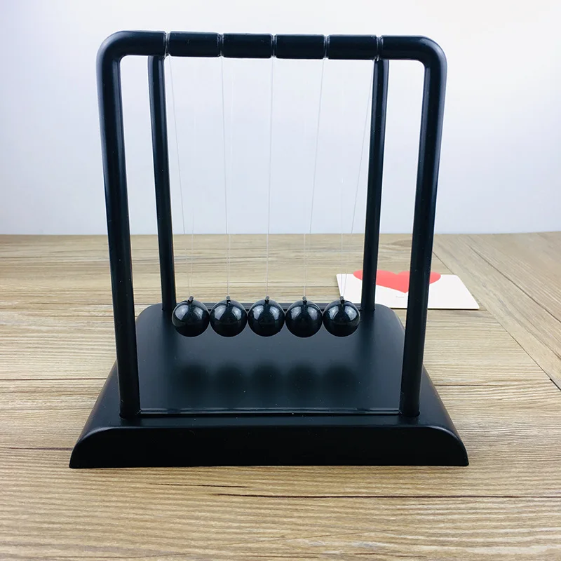 Black Newton Pendulum Generous - Newton Cradle Large review and price