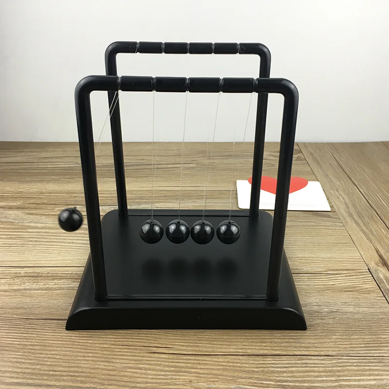 Black Newton Pendulum Generous - Newton Cradle Large review and price