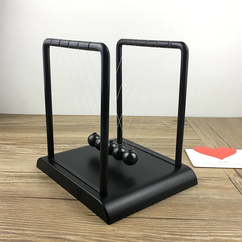 Black Newton Pendulum Generous - Newton Cradle Large review and price