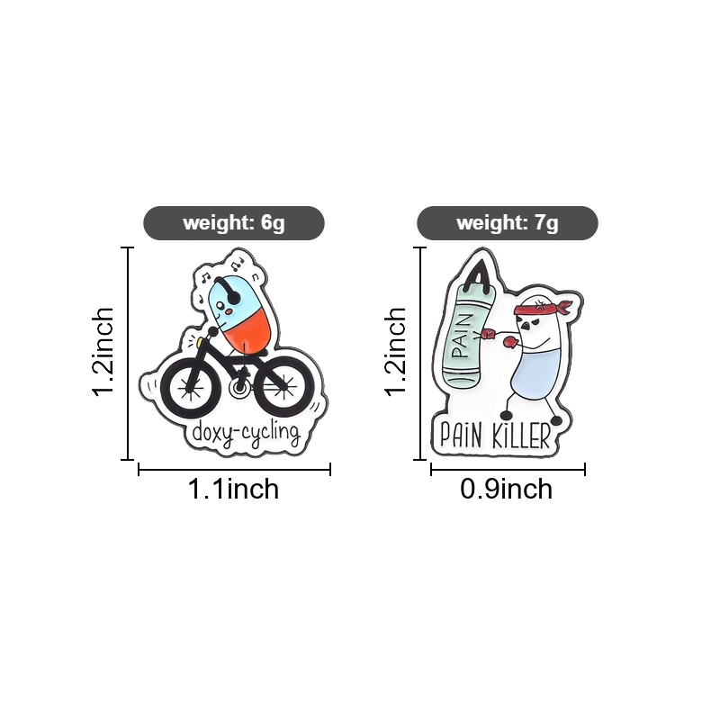 Doxy-cycling Enamel Pins Carto - Science Buddies review and price