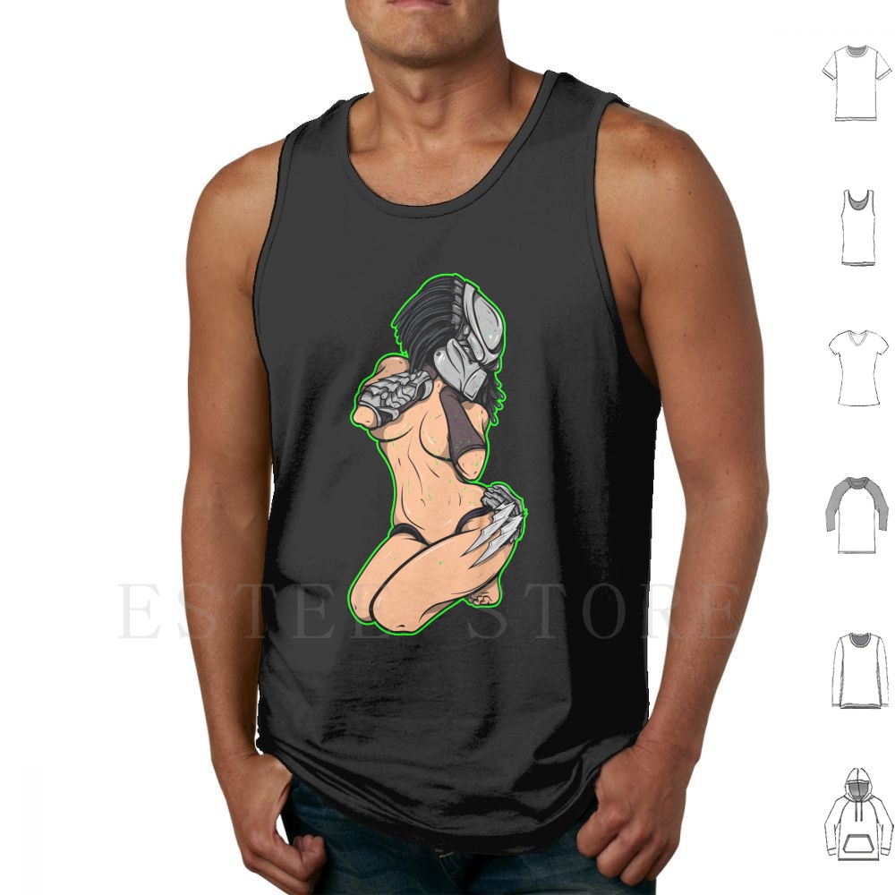Hunter Pinup Illustration Tank - Science Hunter review and price