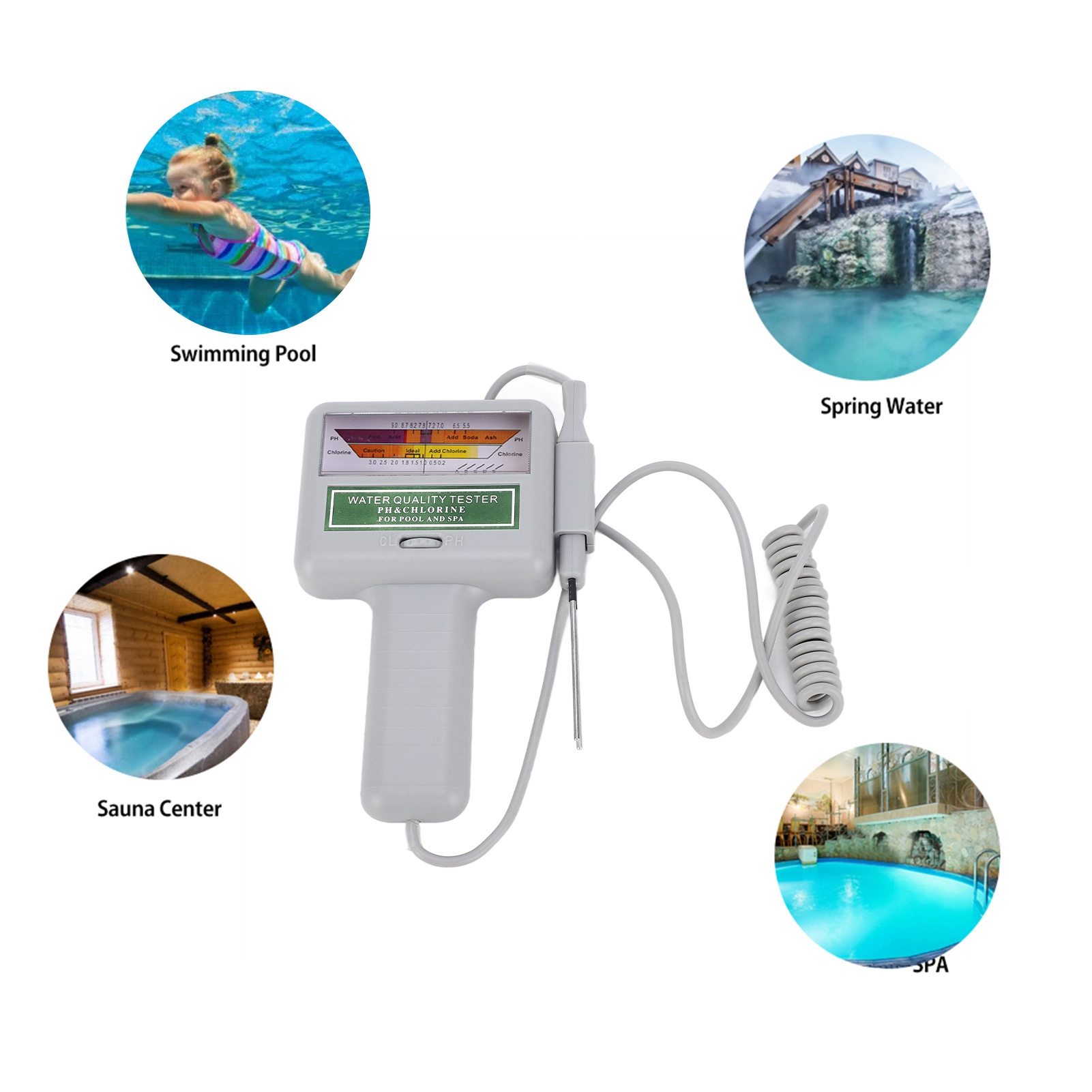 Digital Pool Water Tester pH C - Water Testing Kit review and price