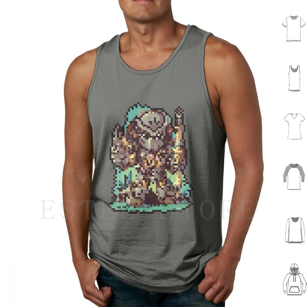 Pixel Tank Tops Vest Sleeveles - Science Hunter review and price